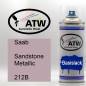 Preview: Saab, Sandstone Metallic, 212B: 400ml Sprühdose, von ATW Autoteile West.